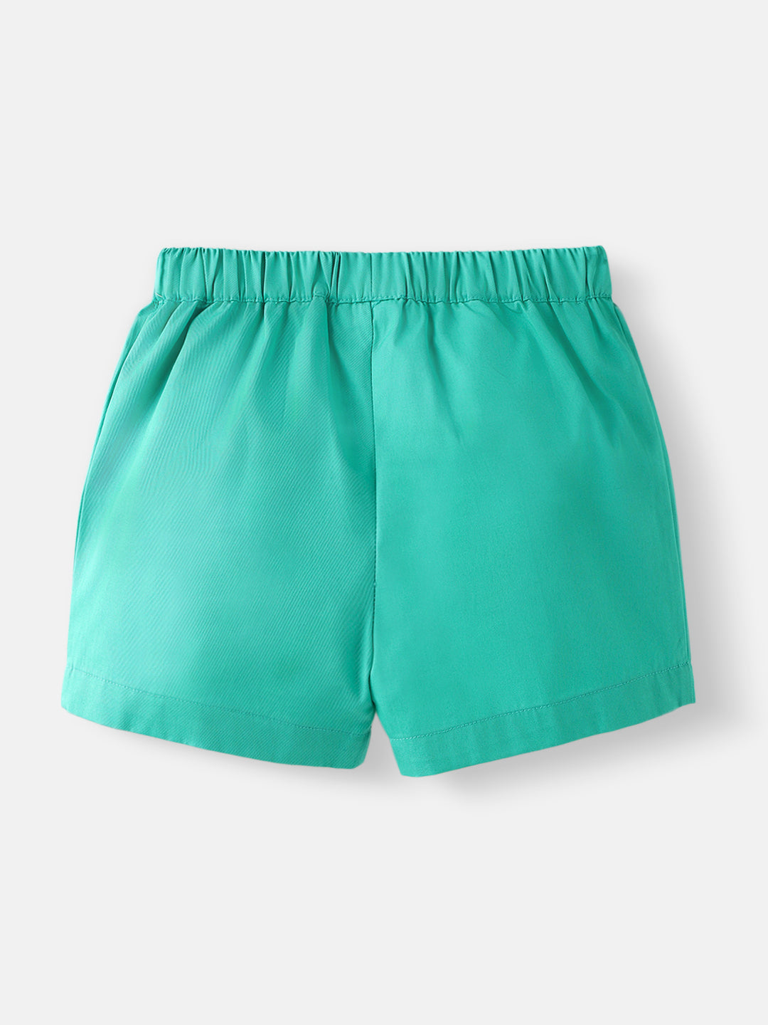 Nautinati Girls' Printed Ruffle Sleeves Top with Solid Shorts