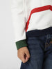 Boys Colourful Hooded Sweatshirt With Placket Detail