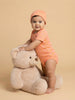 Nautinati Baby Boys 100% Cotton All-over & Placement Teddy Print 5-pieces Gift Set