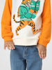 Boys Animal Graphic Printed Sweatshirt With Pocket Detail