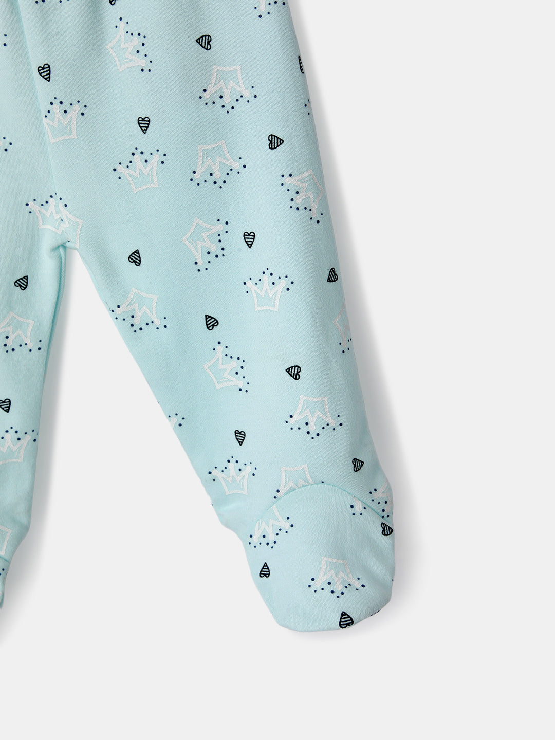 Nautinati Baby Blue Printed 7 Pieces Gift Set for Infant Boys