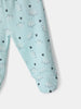 Nautinati Baby Blue Printed 7 Pieces Gift Set for Infant Boys