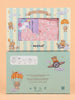 Nautinati Baby Girls Pure Cotton Summer themed Printed 5-pieces Gift Set