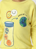 Boys Graphic Printed Pullover Sweatshirt