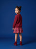 Nautinati Girls Disney Minnie Mouse Oversized Printed Sweatshirt Dress with Sequin Detail