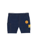Nautinati Multicolour Graphic Printed Shirt and Denim Shorts Set for Boys
