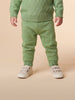 Nautinati Baby Boys Cable Knit Sweater & Jogger Set with Button Closure, Relaxed Fit