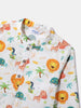 Nautinati Boys' Cotton Poplin Printed Kurta Pyjama Set | Age 2 - 10 Years