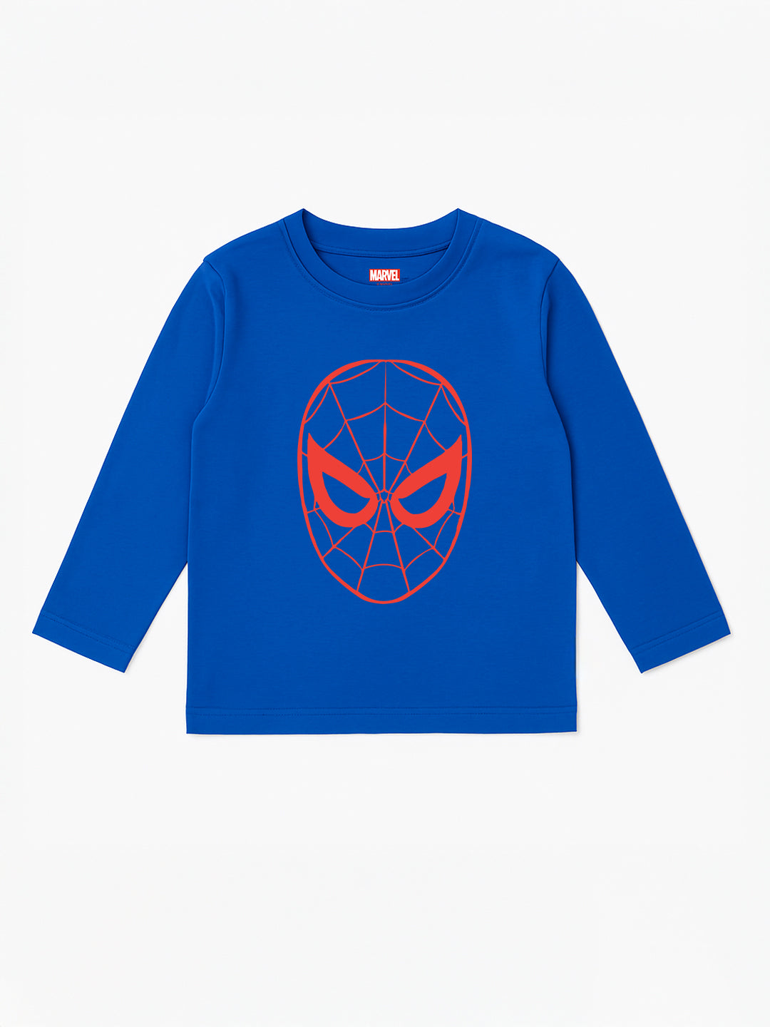 Nautinati Pack Of 2 Orange & Blue Spiderman T-Shirts For Boys
