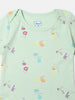 Nautinati Infants Cotton Cute Print Pack of 2 T-shirt