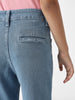 Nautinati Girls' Solid Classic Fit Cotton Denim Jeans