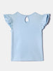 Nautinati Girls' 100% Cotton Printed Tops | Pack of 2 | Age 0 - 2 Years