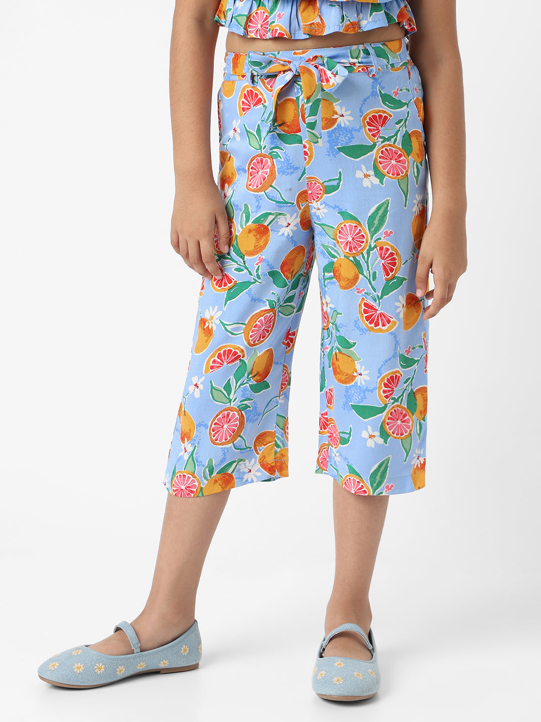 Cotton Co-ords for Girls | Girls Rayon-Cotton Clothing Set | 4 to 8 Years