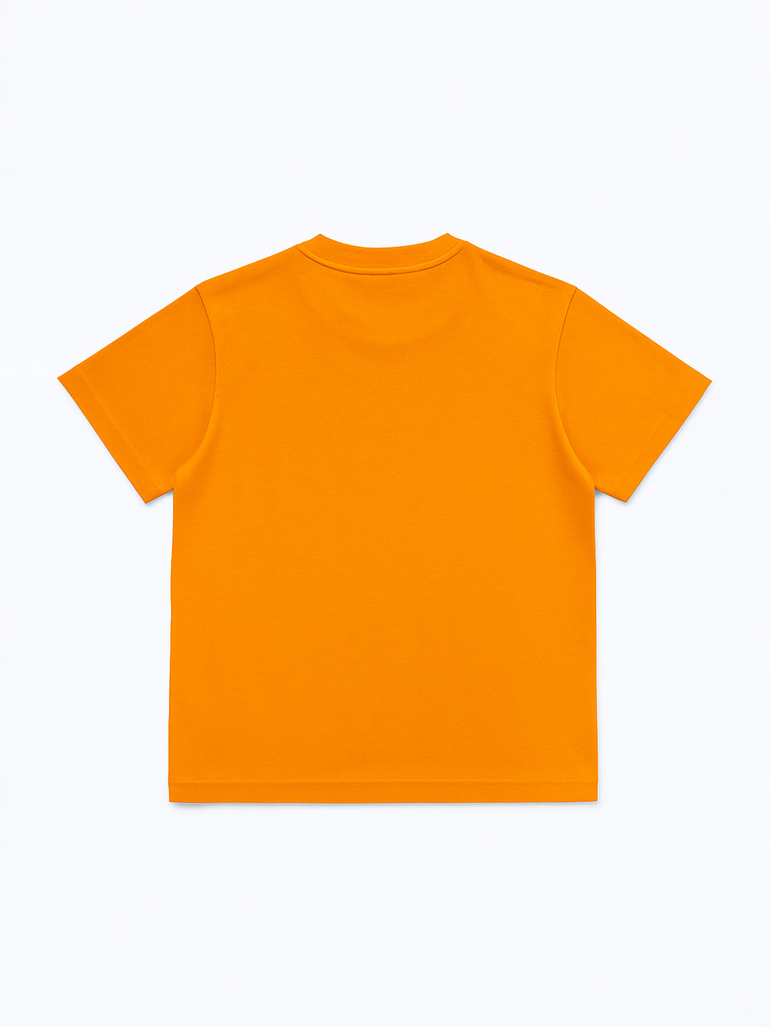 Nautinati Pack of 2 Orange and Blue Marvel Captain America Printed T-shirts for Boys