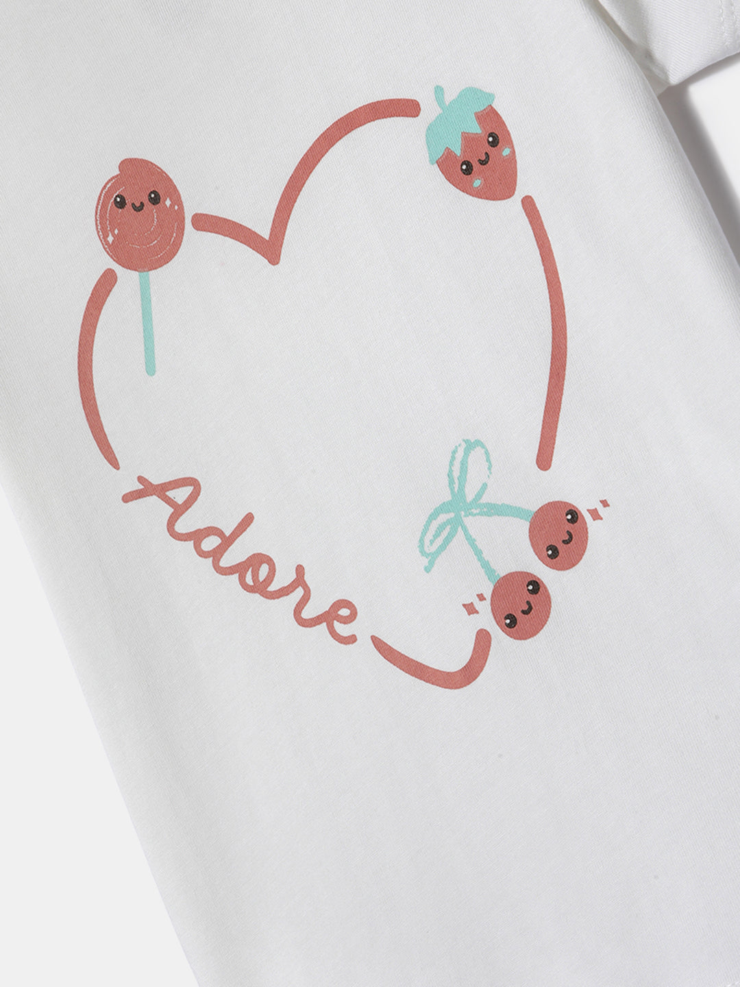 Nautinati Girls' Cotton Printed Tops | Pack of 2 | Age 0 - 2 Years
