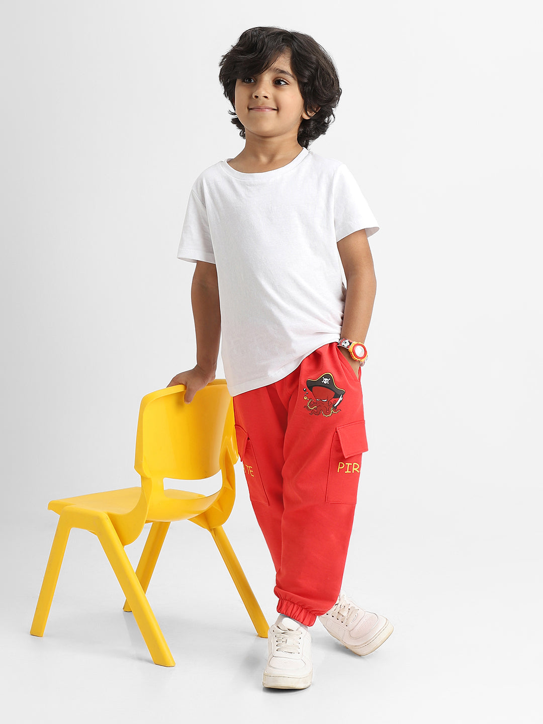 Nautinati Boys Multi-pocket Cargo Joggers | Age 2 - 10 Years