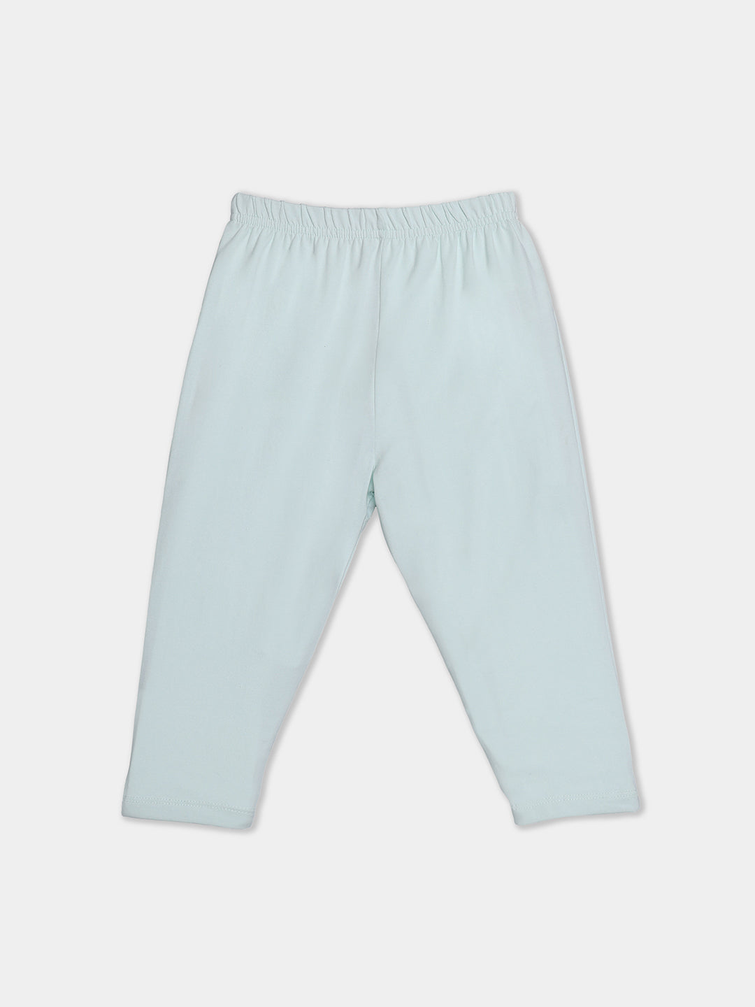 Nautinati Multicolour Printed Top And Leggings Set For Girls