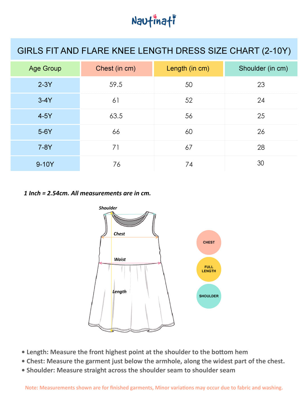 Nautinati Girls Graphic Printed Regular Fit Tank Style Sleeveless Tiered Dress