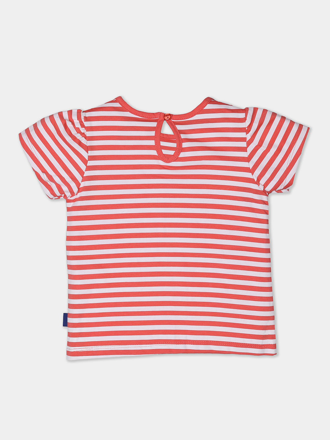 Nautinati Cotton Pack Of 2 T-Shirts For Girls