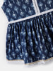 Nautinati Blue & White Festive Ethnic Set For Girls – Cotton Comfort & Style