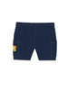 Nautinati Multicolour Graphic Printed Shirt and Denim Shorts Set for Boys