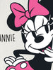 Nautinati Pack of 2 White Minnie Mouse and Daisy Print T-shirts for Girls