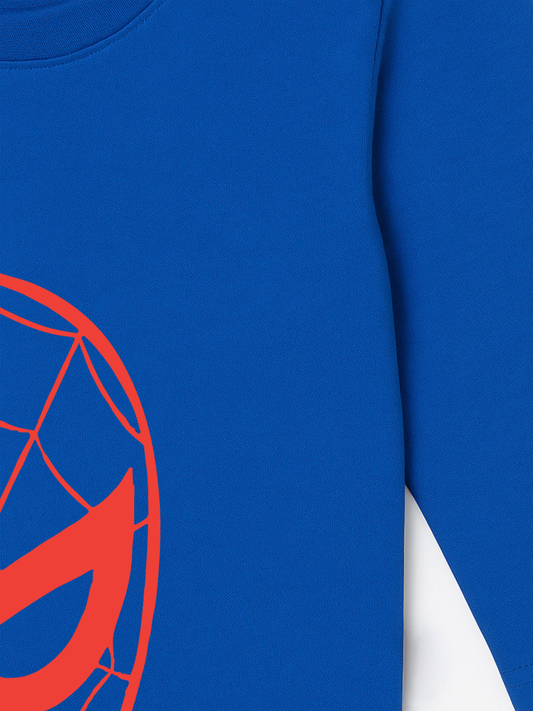 Nautinati Pack Of 2 Orange & Blue Spiderman T-Shirts For Boys