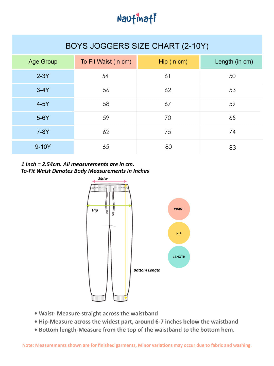 Nautinati Boys' 100% Cotton Stretchable Dark Wash Jogger Jeans with Side Tape