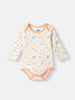 Nautinati Infants' Cotton Printed Romper Set with Mittens and Cap
