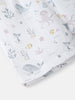 Nautinati Infant Boys' Patterened Muslin Cotton Clothing Set of Top and Pants
