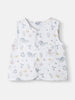 Nautinati Infant Boys' Patterened Muslin Cotton Clothing Set of Top and Pants