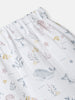 Nautinati Infant Boys' Patterened Muslin Cotton Clothing Set of Top and Pants