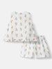 Nautinati Infant Boys' Patterened Muslin Cotton Clothing Set of Top and Pants