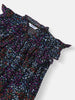 Nautinati Girls' Floral Print Round-neck Top and Shorts Set