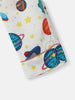 Nautinati Boys' Planet Print Chest Pocket Shirt and Pyjama Set