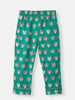 Nautinati Boys' Owl Print Chest Pocket Shirt and Pyjama Set