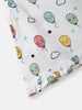 Nautinati Girls' Cotton Balloon Print Sleeveless Top and Shorts Coord Set