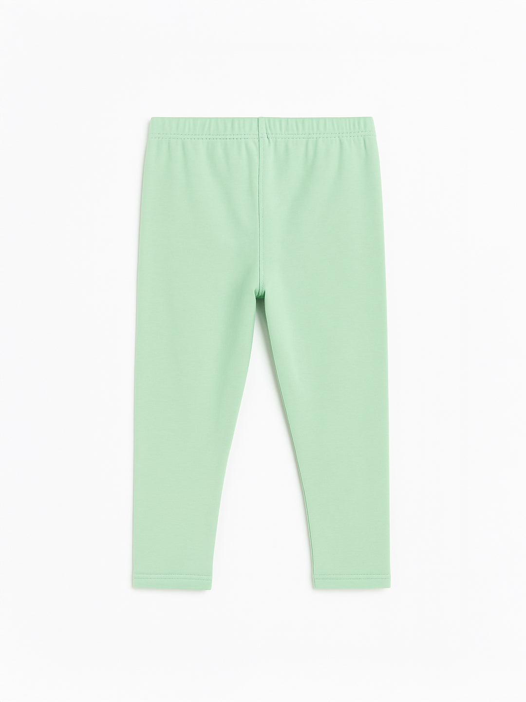 Nautinati Pack of 3 Purple, Green, and Blue Minnie Mouse Print Leggings for Girls