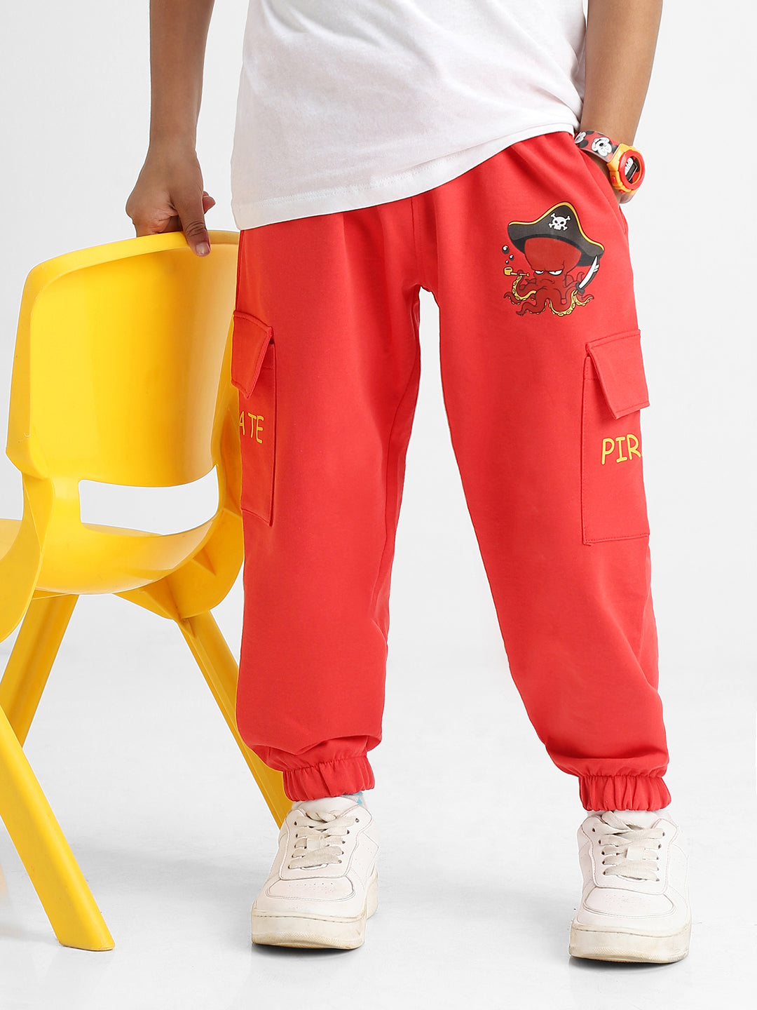 Nautinati Boys Multi-pocket Cargo Joggers | Age 2 - 10 Years