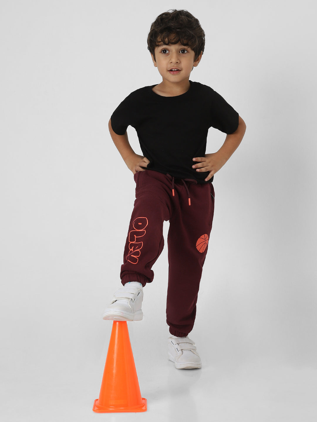 Nautinati Boys' Solid Utility Joggers