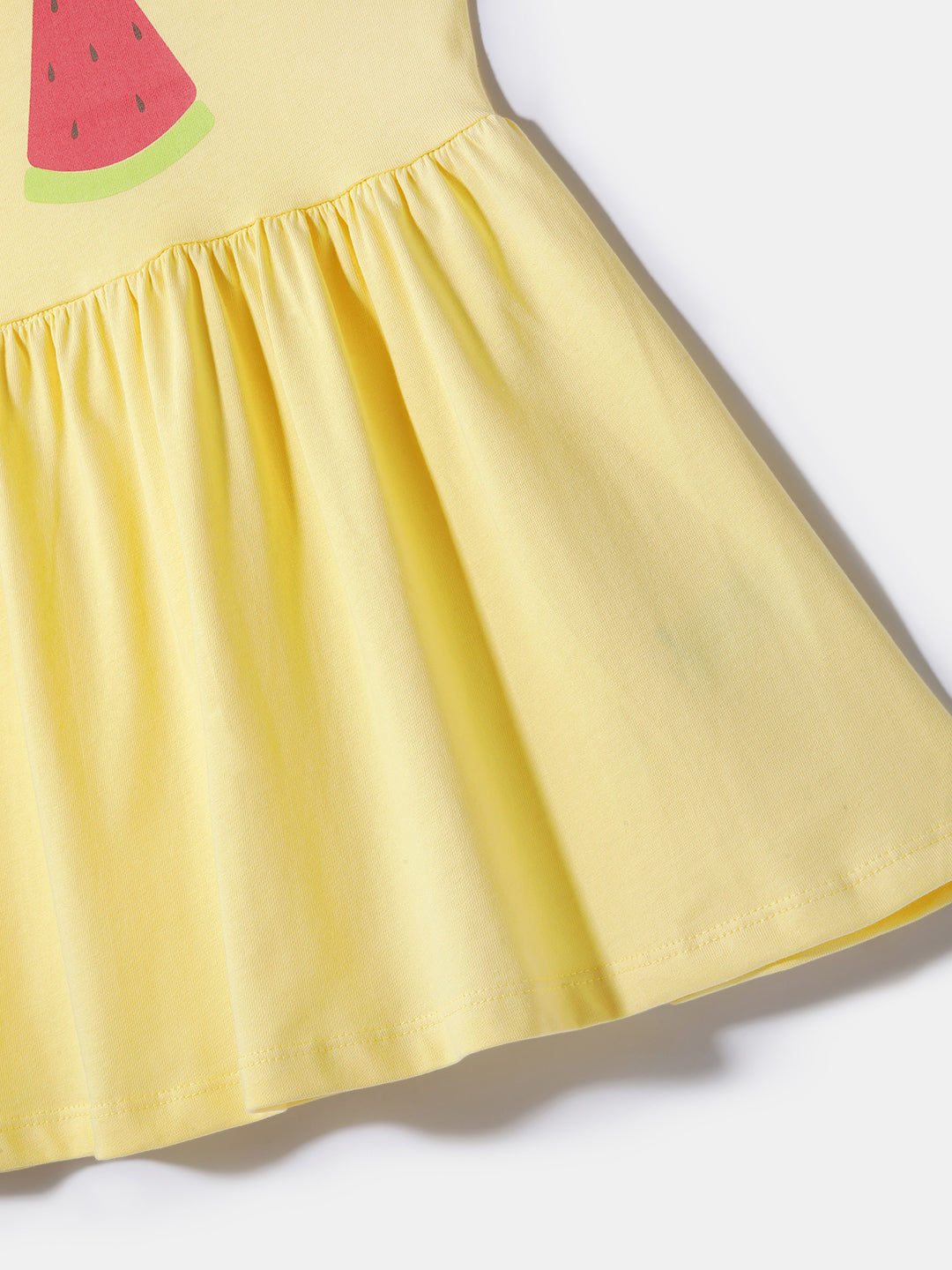 Nautinati Girls' Cotton Printed Dresses | Pack of 2 | Age 0 - 2 Years