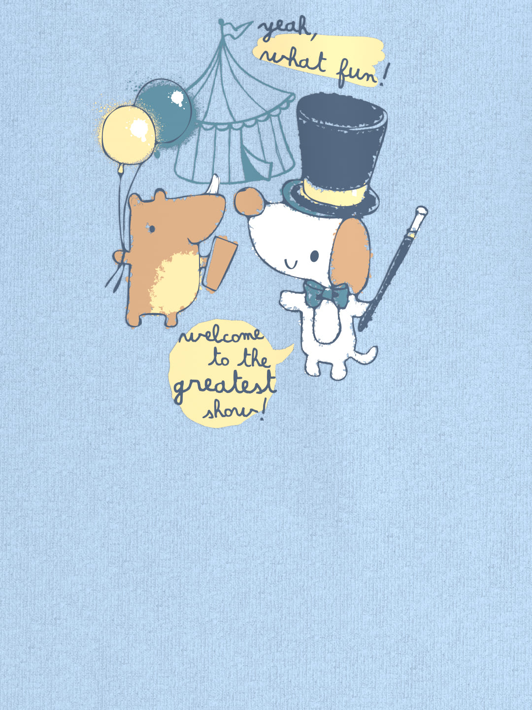 Nautinati Blue Graphic Print T-shirt and Pants Set for Infant Boys