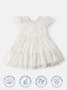 Nautinati Girls Tiered Lace Party Frock