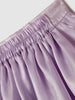 Nautinati Oraganza Lavender Bow Skirt With White Top Set for Girls