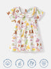 Nautinati Soft Cotton Dress for Infants Newborn Baby Girls