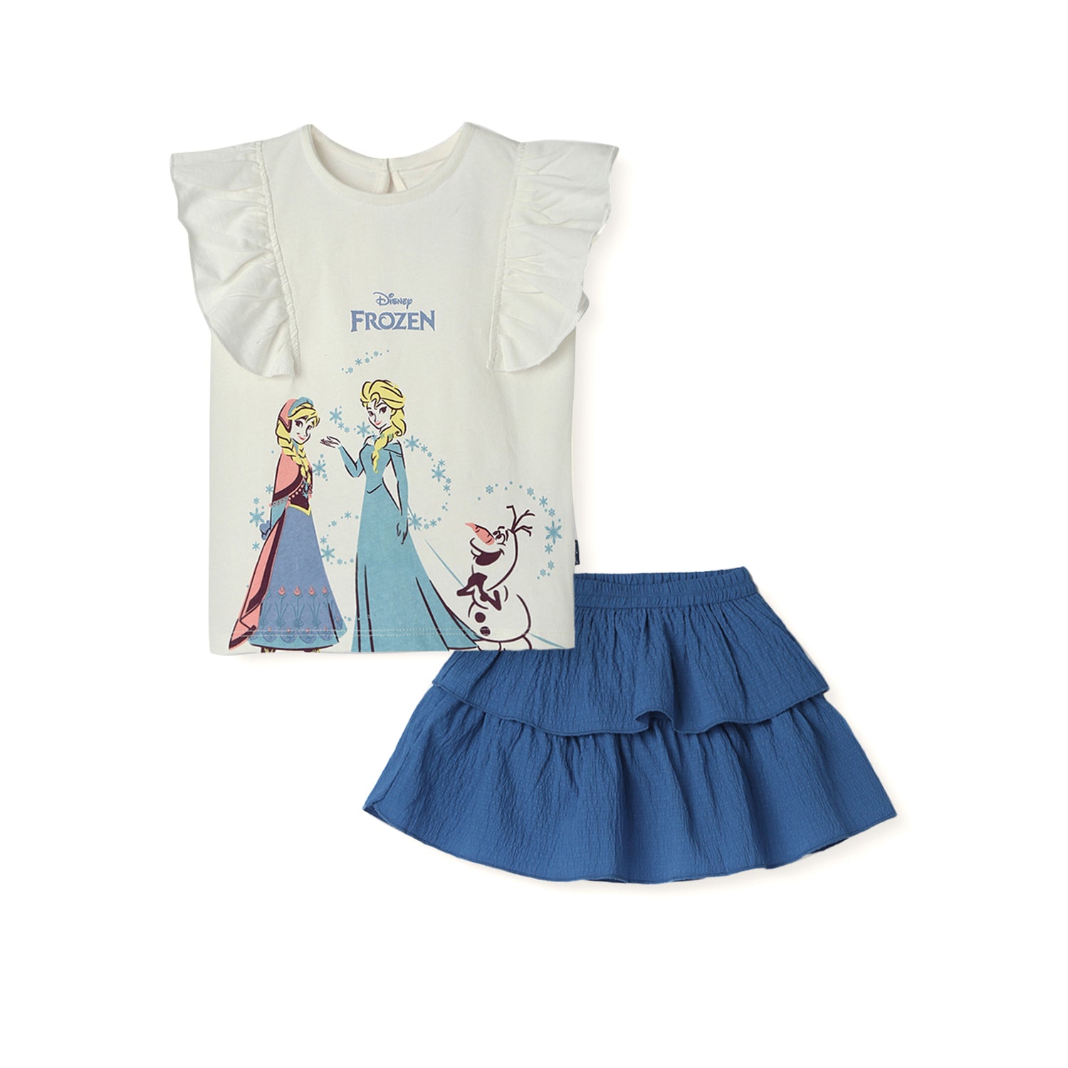 Nautinati Girls Frozen Disney Princess Clothing Set | Age 0 - 2 Years
