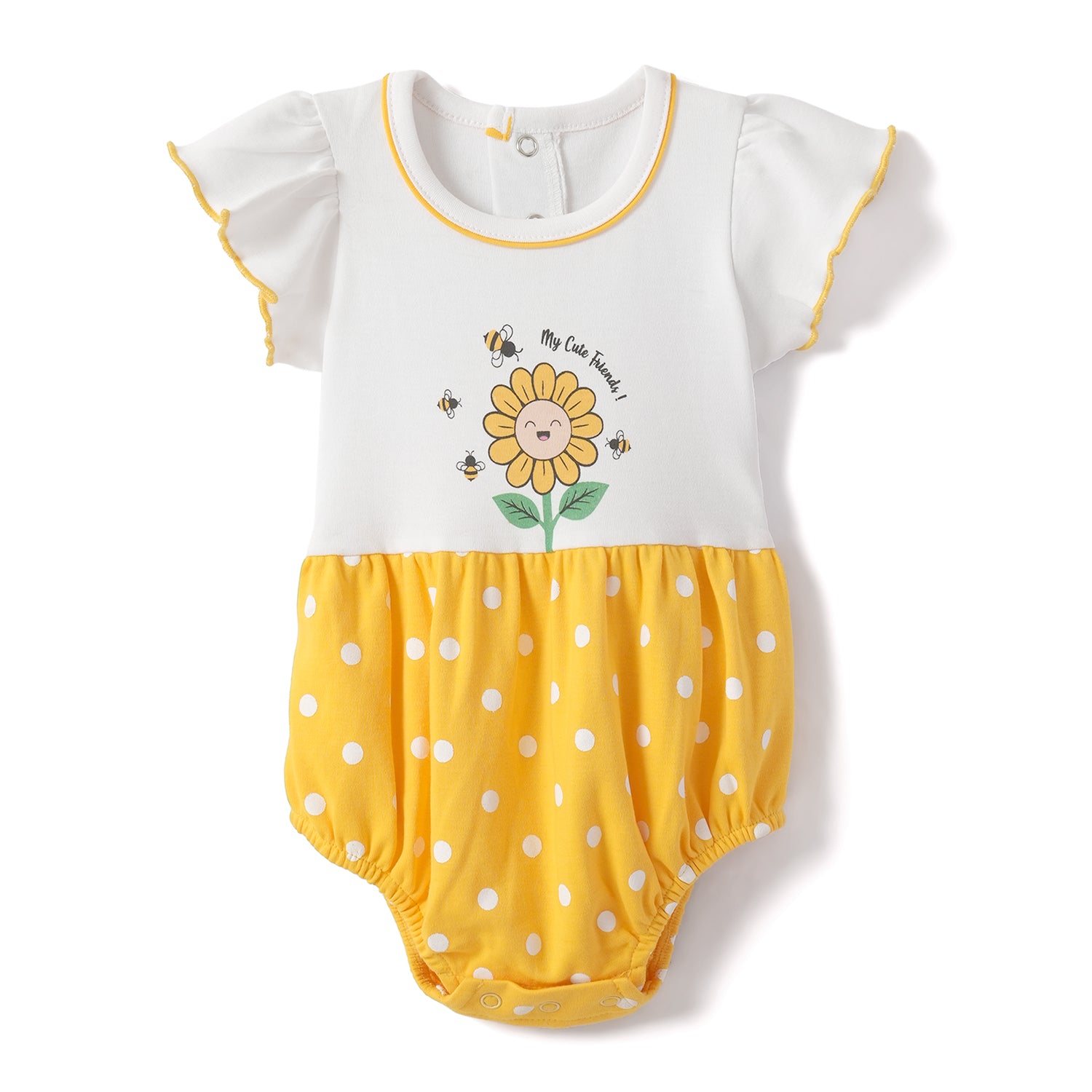 Nautinati Soft Cotton Bodysuits for Infants Newborn Baby Boys & Girls