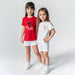 Nautinati Disney Minnie Mouse Cherry Pop Printed T-Shirts for Girls | Aged 2 â€“ 10 Years | Pack of 2 Tees
