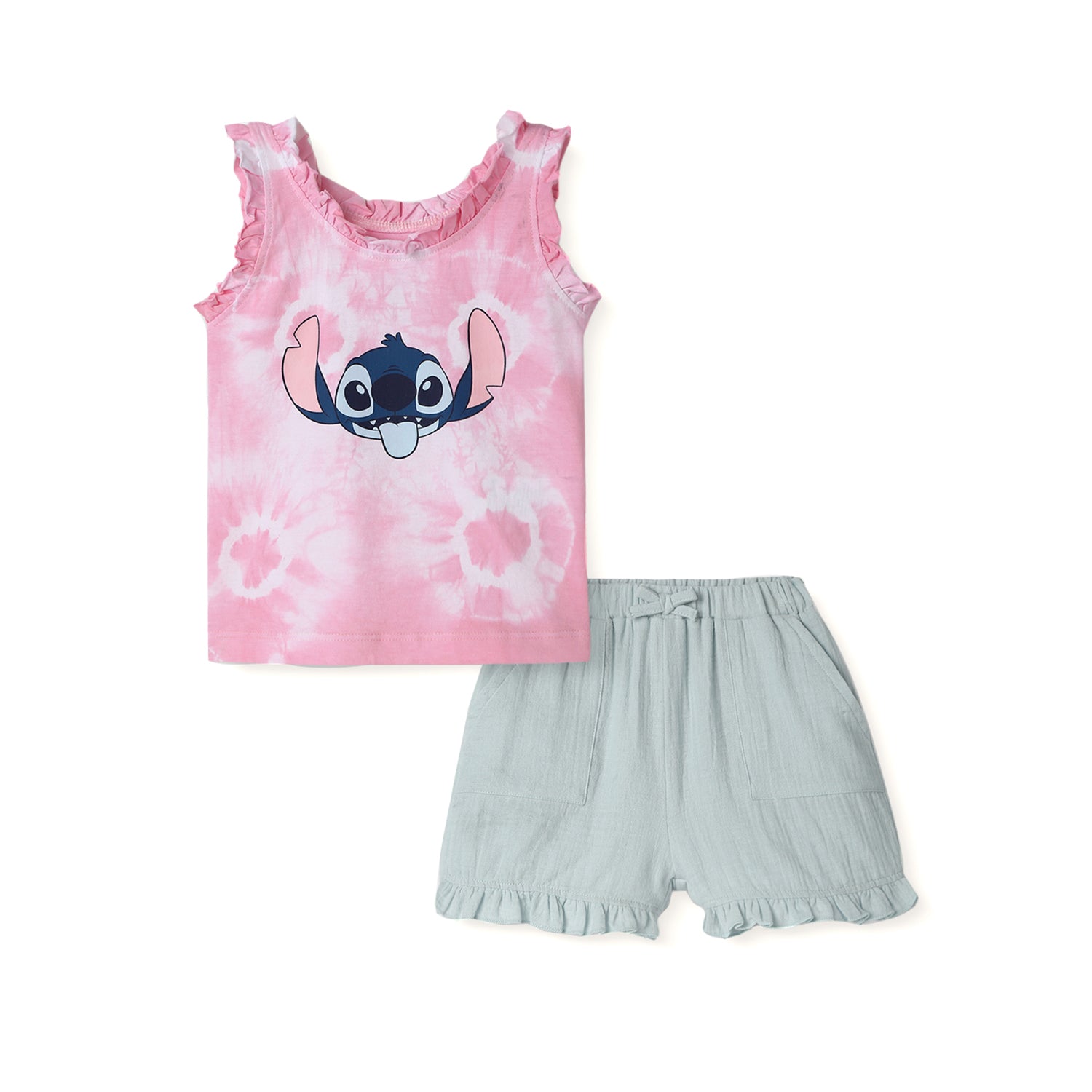 Nautinati Girls Cotton Clothing Set | Age 3 - 24 Months