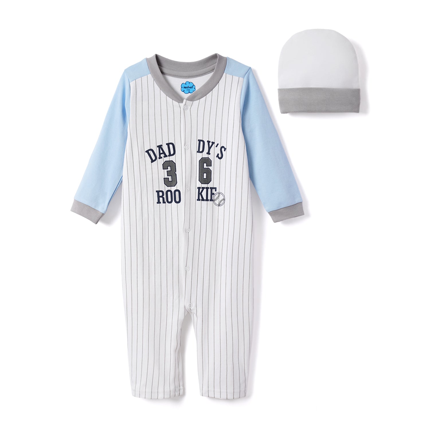 Nautinati Soft Cotton Romper Sleepsuit With Accessories For Infants Newborn Baby Boys & Girls